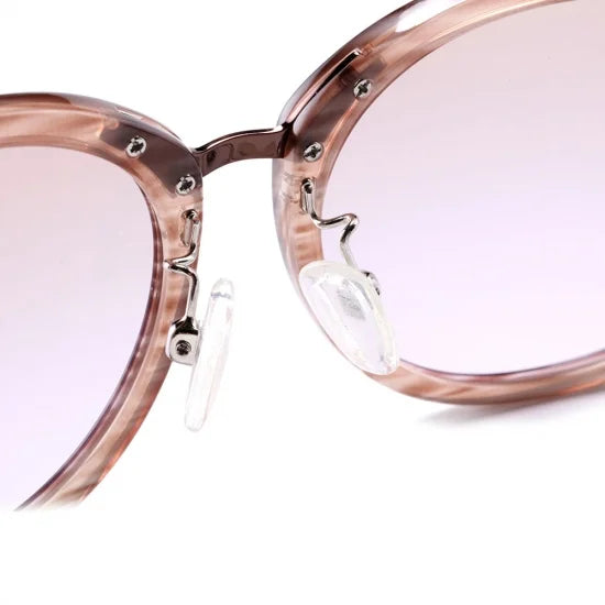 eyebrellaタイムレス 多機能サングラス ピンクベージュ両面UVカット eyebrellaタイムレス 多機能サングラス ピンクベージュ両面UVカット