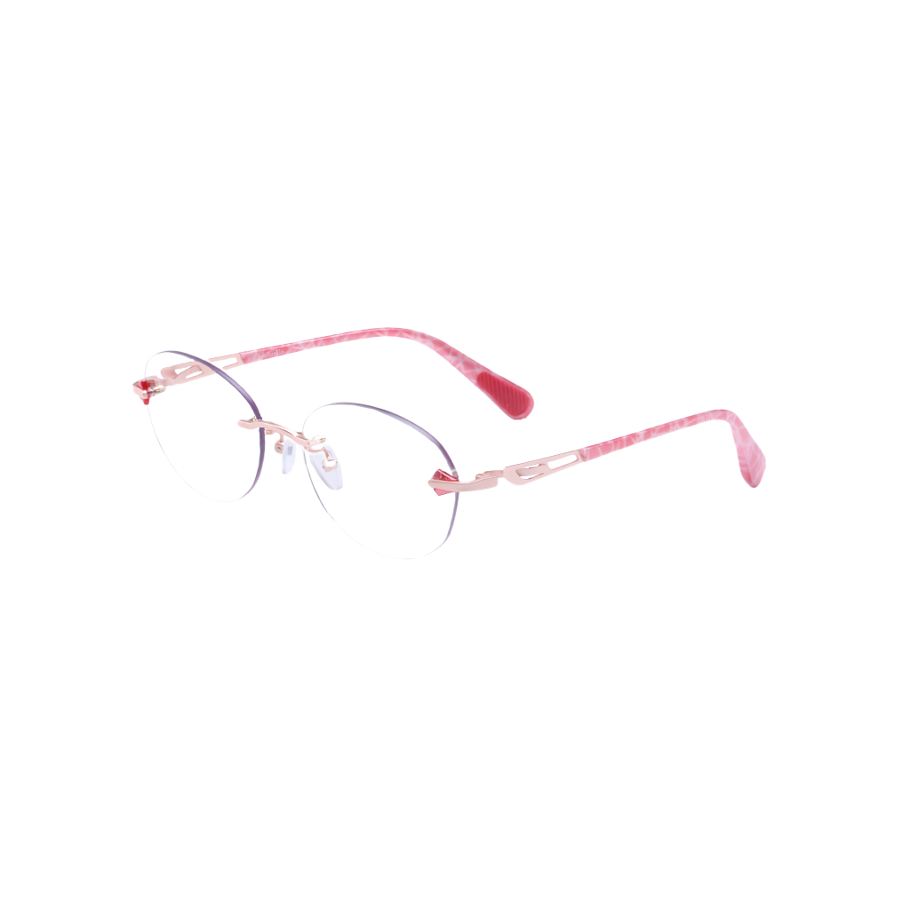 試着程度美品 eyebrella アイブレラ クリアエバーS ピンク リムレス アイブレラクリアエバーS – eyebrella official online shop